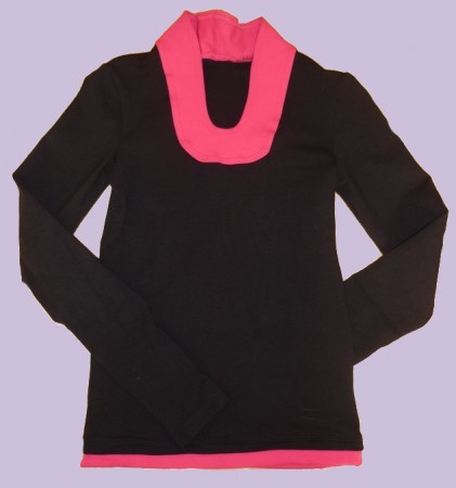 Tričko dlhý rukáv Farebné kombinácie: Čierno/bielo – červené, ružové, modré, malinové, žlté, biele, fialové, oranžové